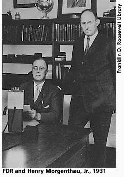 [picture: FDR and Henry Morgenthau, Jr., 1931]  