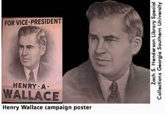 [picture: Henry Wallace campaign poster]