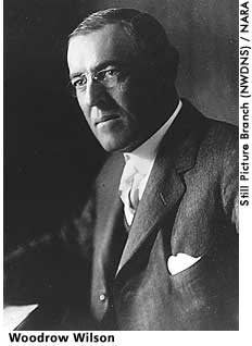 [picture: Woodrow Wilson]  