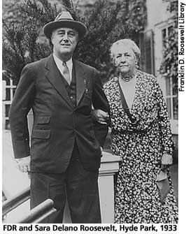 [picture: FDR and Sara Delano Roosevelt, Hyde Park, 1933]  